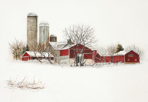 GregPautler-WinterRedBarns