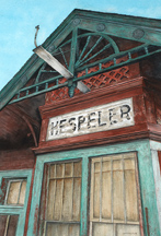 Hespeler-Railway-Station 2020 12x18